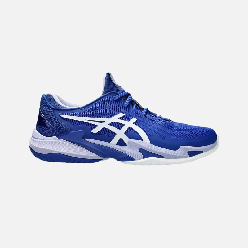 Asics COURT FF 3 NOVAK Men's Tennis Shoes - Asics Blue/Fresh Air