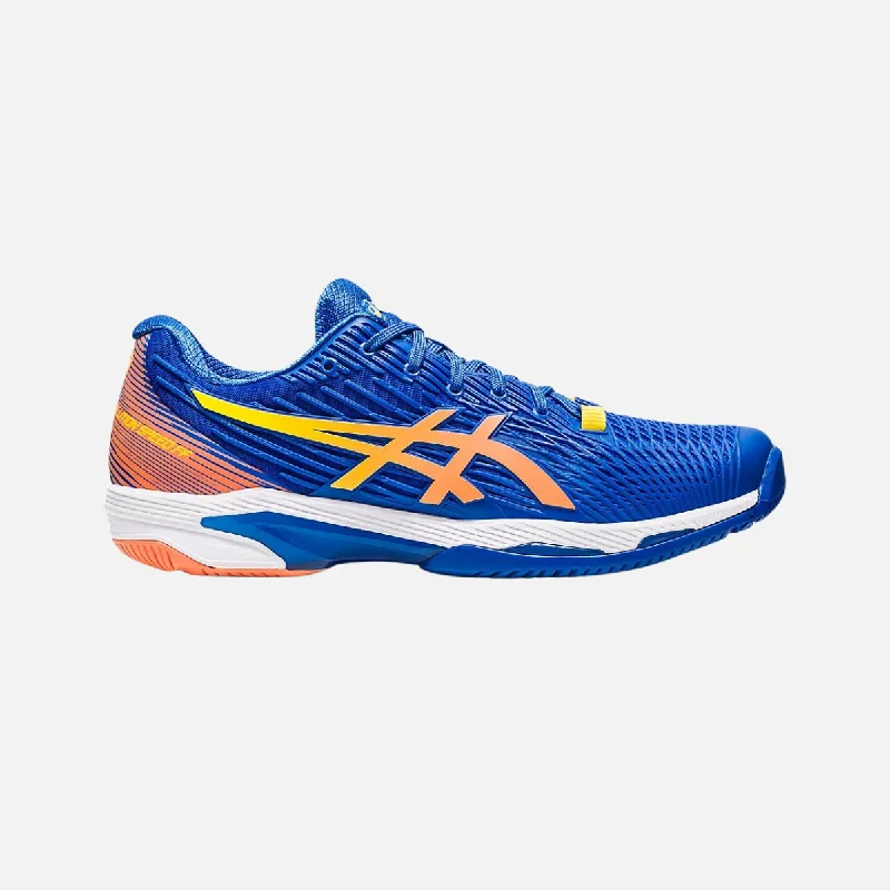 Asics Solution Speed FF 2 Men's Tennis Shoes  -Tuna Blue/Sun Peach