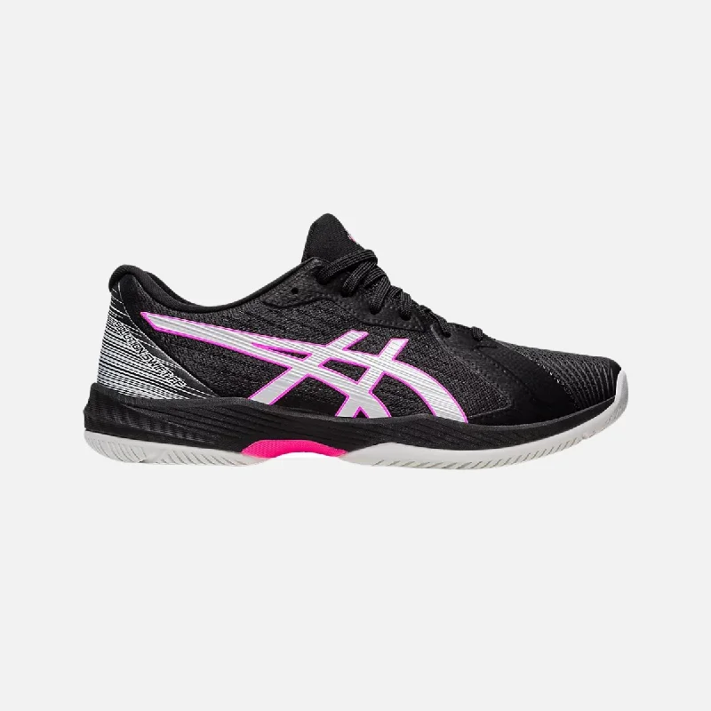 Asics Solution Swift FF Men's Tennis Shoes -Black/Hot Pink