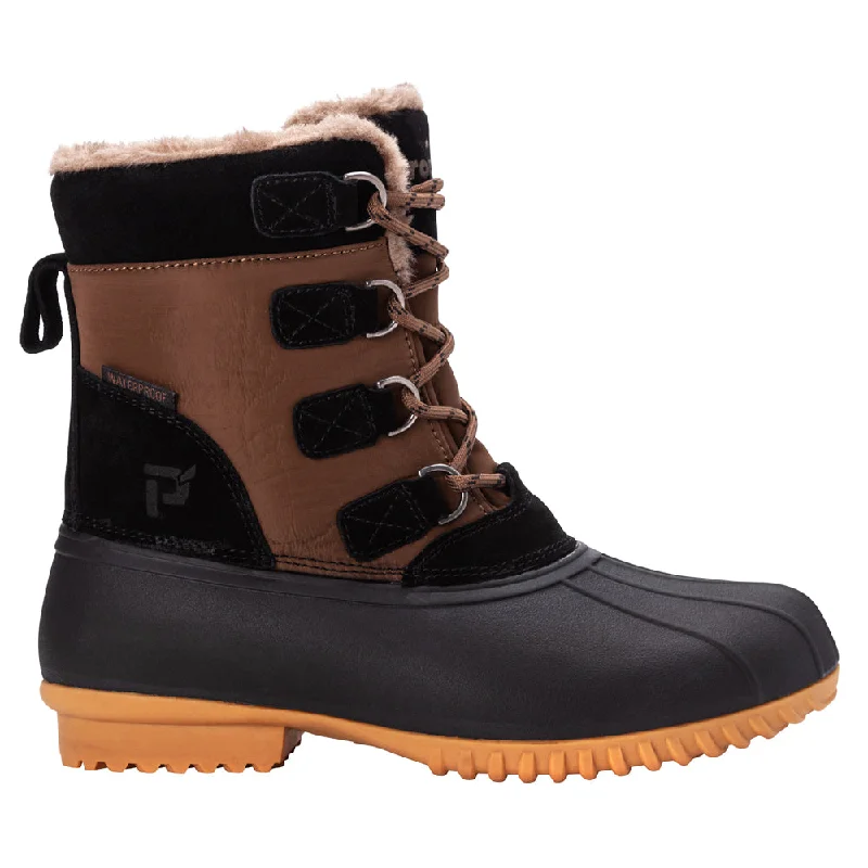 Ingrid Lace Up Snow Boots